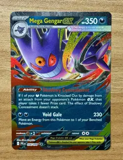 Pokemon Mega Gengar ex 056/094 Phantasmal Flames Double Rare Holo - NM/Mint - Image 1