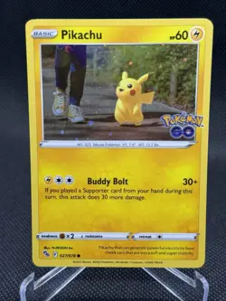 Pikachu - (Cosmos Holo) Promo 027/078 Pokemon TCG - Image 1