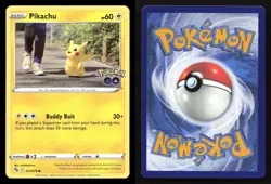 Pikachu 027/078 Pokemon GO NM/M Pokemon - Image 3