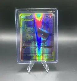 Pokemon Gengar & Mimikyu GX Full Art 164/181 Team Up Holo Ultra Rare 240 HP EN - Image 1