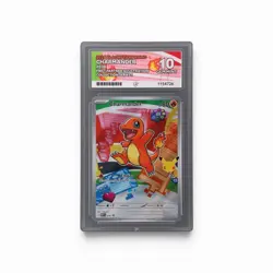 Pokemon TCG First Partner Illustration Series 1 – Kanto Starters – ACE 10 Gem Mi - Image 4