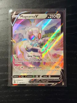 Magearna V 128/195 Silver Tempest Holo V Rare Pokemon NM/M - Image 1