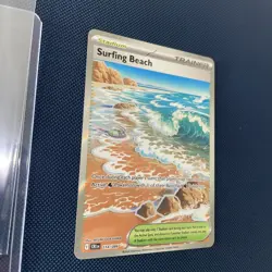 Surfing Beach 114/086 ME04: Chaos Rising NM Pokemon TCG Ultra Rare PACK FRESH - Image 4