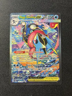 Pokemon Chaos Rising Mega Greninja ex 116/086 SIR English - Image 1