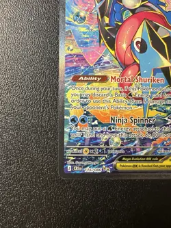 Pokemon Chaos Rising Mega Greninja ex 116/086 SIR English - Image 4