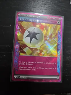 Pokemon Enriching Energy Holo ACE SPEC Rare SV08: Surging Sparks 191/191 NMC - Image 1