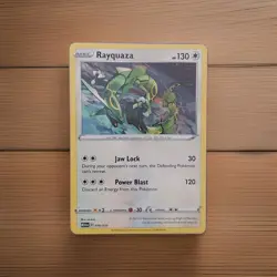 Pokemon TCG Rayquaza 014/015 McDonald's 2024 Promo Holo 130 HP Basic - Image 2