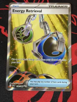 Energy Retrieval 108/086 Pokemon TCG Chaos Rising, Mega Evolution x1 - Image 1