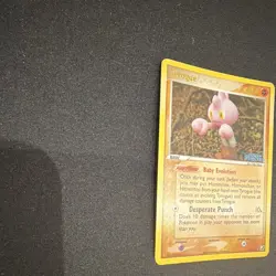 Nintendo Pokemon TCG Tyrogue 33/115 EX Unseen Forces Holo Rare English 2005 - Image 3