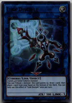 Link Disciple Ultra Rare Duel Power DUPO-EN070 LP - Image 1