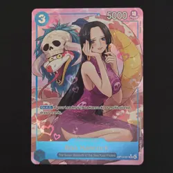 One Piece TCG Boa Hancock OP13-051 Alt Art Carrying On His Will English - NM - Image 1