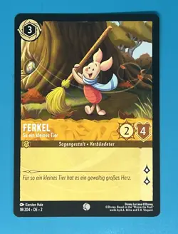 Disney Lorcana: Rise of the Floodborn - Piglet - 18/204 German - Image 1