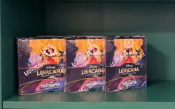 3 Disney Lorcana TCG Japanese The First Chapter Booster Box SEALED/NEW - Image 1