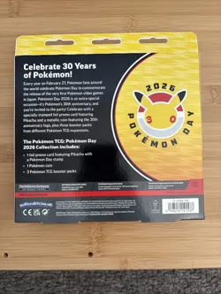 Pokemon TCG: Pokemon Day 2026 Collection Box 30th Anniversary Brand New & Sealed - Image 2