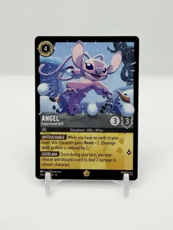 Disney Lorcana Winterspell Angel Experiment 624 Legendary 191/204 Non Foil - Image 1