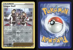 League Staff 153/185 Vivid Voltage Reverse Holo NM/M Pokemon - Image 3