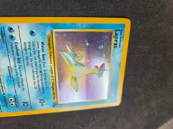 Lapras 10/62 1999 Fossil Set Pokemon Card TCG Vintage WOTC Holo Rare - LP - Image 5