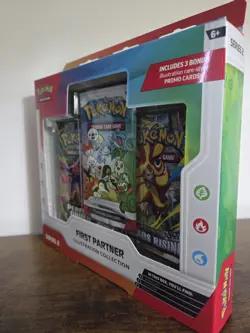 Pokemon TCG First Partner Illustration Collection Series 2 3 Packs SEALED - Image 2