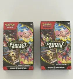 Pokemon TCG Mega Evolution Perfect Order Booster Bundle x2 | FAST SHIPPING 🚚💨 - Image 3