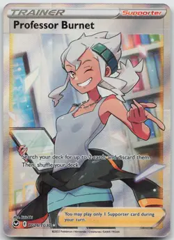 Professor Burnet TG26/TG30 Silver Tempest Trainer Gallery Pokemon NM/M - Image 1