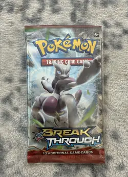 ​Pokemon XY Breakthrough Booster Pack Mewtwo Pack Art NEW Factory Sealed - Image 1