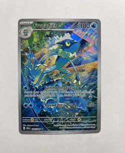 Pokemon TCG Frogadier Illustration Rare 089/086 Chaos Rising - Image 1