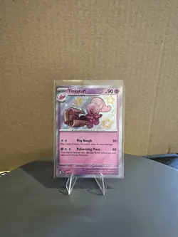 Tinkatuff 166/091 - Pokemon TCG: Paldean Fates - Baby Shiny MINT! - Image 1