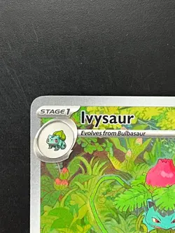 Ivysaur 167/165 Illustration Rare Holo Sv: Scarlet & Violet 151 EN Pokemon TCG - Image 2