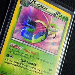 Pokemon TCG - Serperior secret rare holo Shiny 125/124 Dragon's Exalted 2012 - Image 2