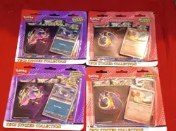 4 Total- Pokemon Ascended Heroes Tech Sticker Collection - Charmander + Gastly - Image 1
