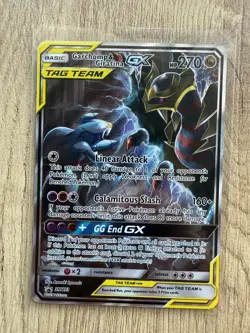 Pokemon Garchomp & Giratina GX Tag Team Holo SM193 Promo NM - Image 1