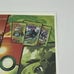 VTG Pokemon TCG Ex Fire Red Leaf Green 2004 Promo Ad Print Poster 10.5” X 8” - Image 3