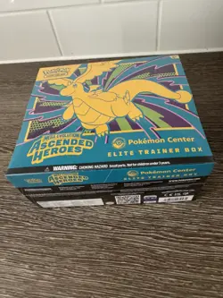 Pokemon Center Ascended Heroes ETB Elite Trainer Box - sealed in acrylic box - Image 4