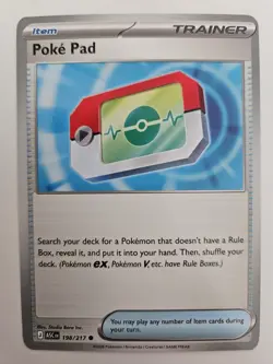 POKE PAD - NORMAL - ASCENDED HEROS 198/217 - NM - POKEMON TCG 🇨🇦 - Image 1