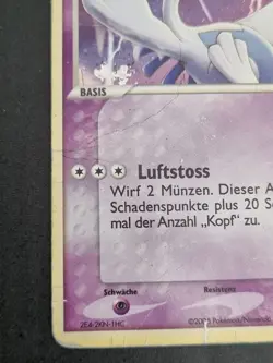 Pokemon Lugia 29/115 Stamped Verborgene Machte Legend Deutsch - Image 5