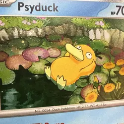 Psyduck 007 COSMOS HOLO Black Star Promo Mega Evolution Pokemon TCG - Image 3