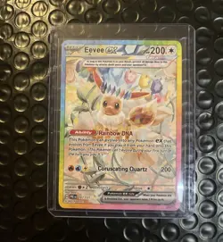 Eevee ex 167/131 SV Prismatic Evolutions (Fan Art) Non TCG - Image 1