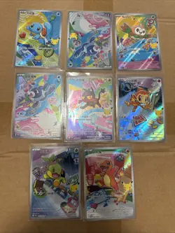 Set Of 8/9 Promo Pokemon TCG Chinese 30th Anniversary First Partner Vol. 1 - Image 1