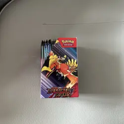 Pokemon TCG: Destined Rivals Half Booster Box (18 Packs) - Unsealed - Image 3