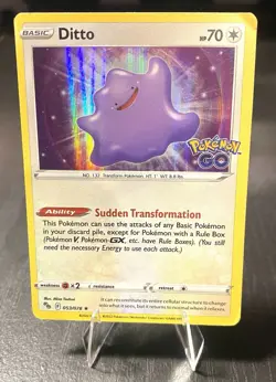 Ditto 053/078 Pokemon GO Holo - Image 1