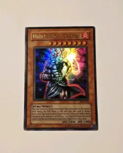 Yugioh Hino-Kagu-Tsuchi LOD-070 Ultra Rare MP - Image 1