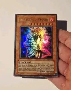 Yugioh Hino-Kagu-Tsuchi LOD-070 Ultra Rare MP - Image 3