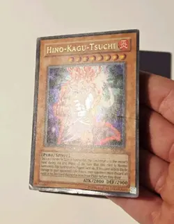 Yugioh Hino-Kagu-Tsuchi LOD-070 Ultra Rare MP - Image 4