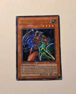 YUGIOH AMAZONESS CHAIN MASTER SP1-EN002 ULTRA RARE LP - Image 1