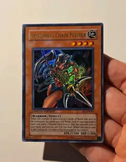 YUGIOH AMAZONESS CHAIN MASTER SP1-EN002 ULTRA RARE LP - Image 3