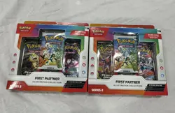 2 boxes of First Partner Illustration Collection Series 2 Pokemon TCG - Image 1