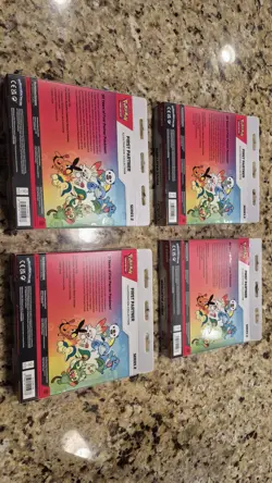 4 TCG Pokemon First Partner Series 2 Illustration Collection - New - Sealed - Image 3
