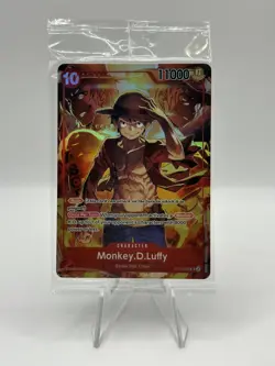 Monkey.D.Luffy (Treasure Booster Set) One Piece Promo Card, #ST10-006 (SEALED) - Image 1