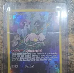 Pokemon TCG Mew GG10/GG70 Crown Zenith Galarian Gallery Full Art Holo UR - Image 1
