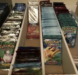 x6 Pokemon TCG Factory Sealed Booster Packs Premium Card Lot Modern/Vintage Sets - Image 5